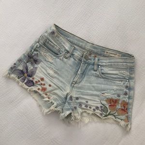 Blank NYC Embroidered Hiker Shorts